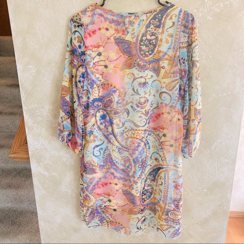 Renne C. Floral Dress View 3